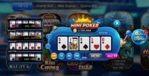 Giới thiệu về Mini Poker tại 009 Casino